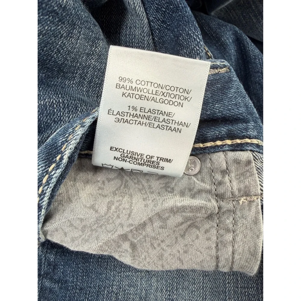 Silver Jeans Gordie 36x30 Mens‎ Y2K Relaxed Straight Leg Medium Wash Vintage